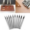 10pcs Leather Strap Watch Band Belt Eyelet Hole Punch Drilling Tool Hand Puncher