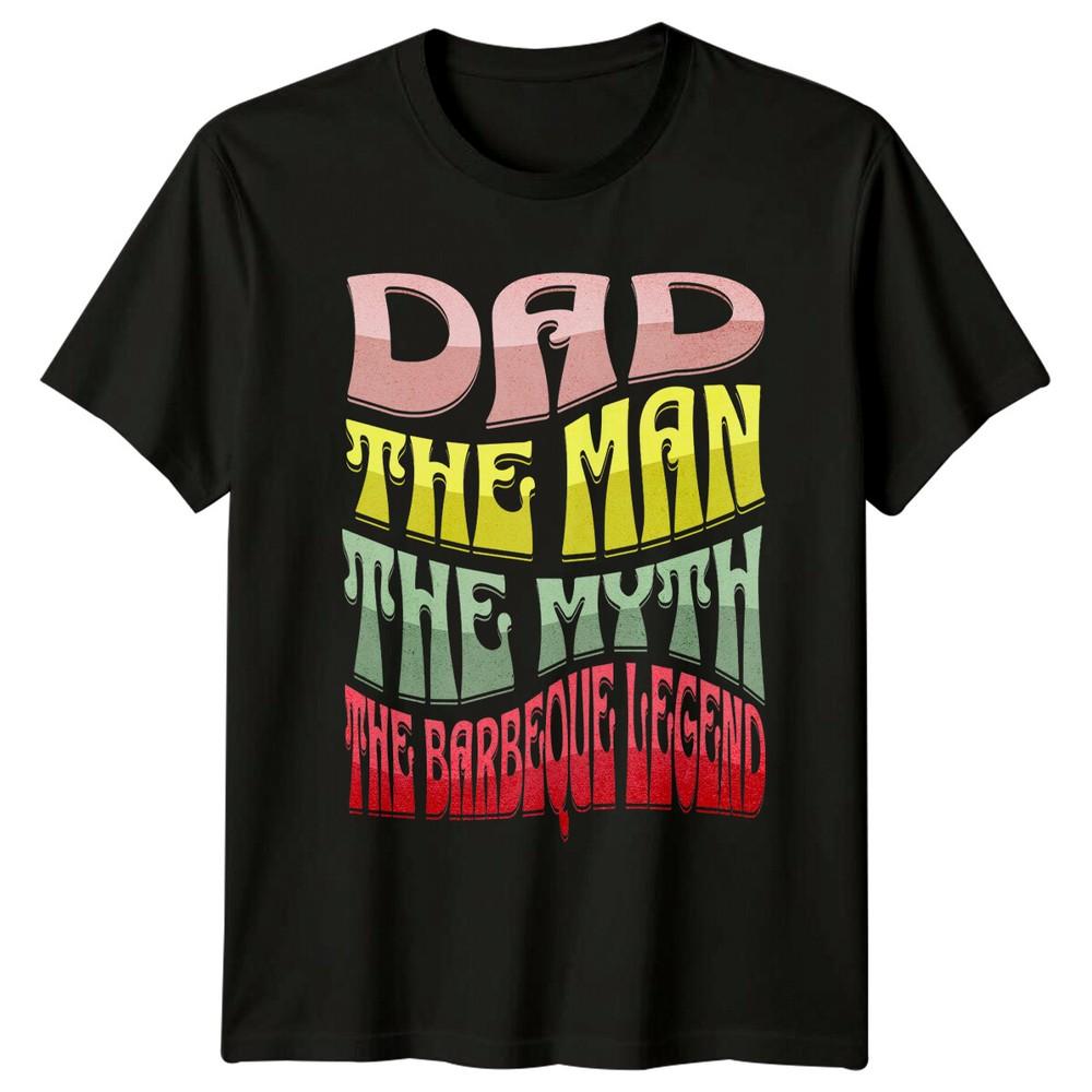 Dad The Unisex The Myth Barbeque Legend TShirt Fathers Day Gift