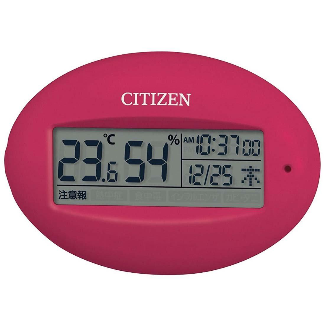 

Citizen Digital LifeNavi Pico Portable Size 8RD205-B13 High-Precision Thermo-Hygrometer, B,