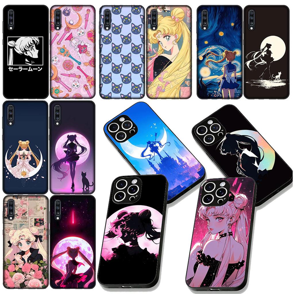 S-Sailors Comics Moon Wallpaper Phone Case for Motorola Moto Edge 70 60 Fusion NEO Pro G Stylus G56 G96 G52 G04 G05 G64 G71