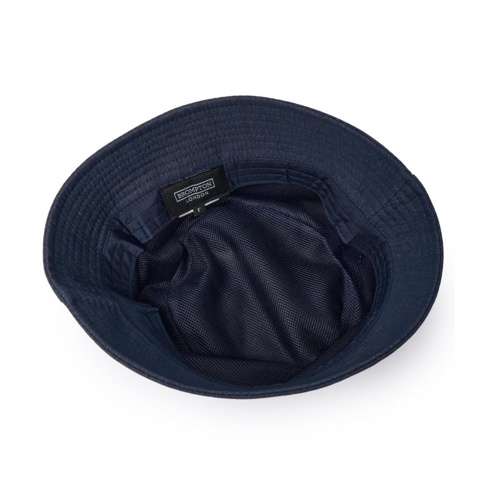 BROMPTON LONDON Denim Bucket Hat - Navy (P255Aha104)