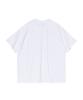 EMEIJIGEULAEM (Boxy Tee) Maggram Like Summer Short Sleeve T-Shirt (White)