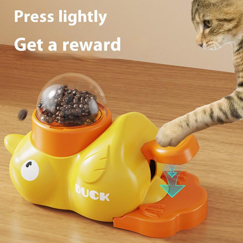 Dog Puzzle Feeder Freeze-Dried Launcher Pet Self-Service Food Treat Dispenser Interactive Toy for Dog Training Mental Enrichment