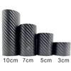 3D Carbon Fiber Car Body Sticker - Anti-Scratch Protective Tape for B-Pillar & Door Window