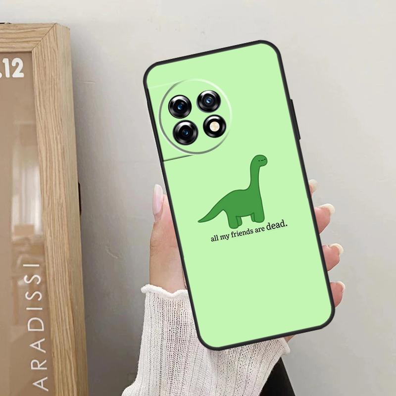 Dinosaur Pattern Case For OnePlus Nord CE 4 3 2 Lite 2T N10 N20 N30 OnePlus 12 11 9 10 Pro 8T 10T 12R Cover