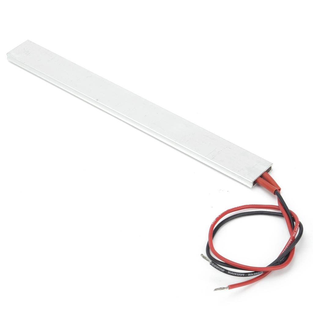 PTC Värmeplatta Konstant Temperatur Keramisk Aluminium Värmare Isolerad 200x21x5mm 230 celsius AC220V