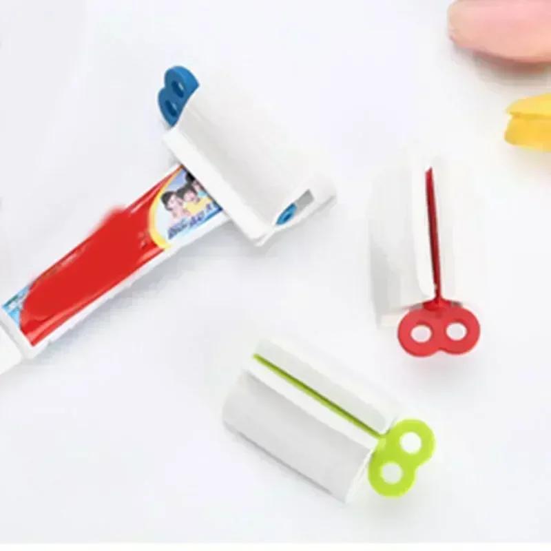 Toothpaste Tube Clip-on Squeezer Facial Cleanser Manual Press Squeezing Toothpaste Companion Multifunctional Bathroom Supplies