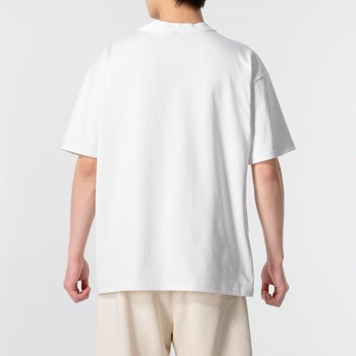 Nike Comfortable Solid Color Casual Short-Sleeve T-Shirt for Men in White