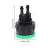 1/5Pcs Faucet Adapter 1/2-3/4 2Ways Splitters Farm Drip Irrigation Hose Connector Garden Watering Irrigation Accessories