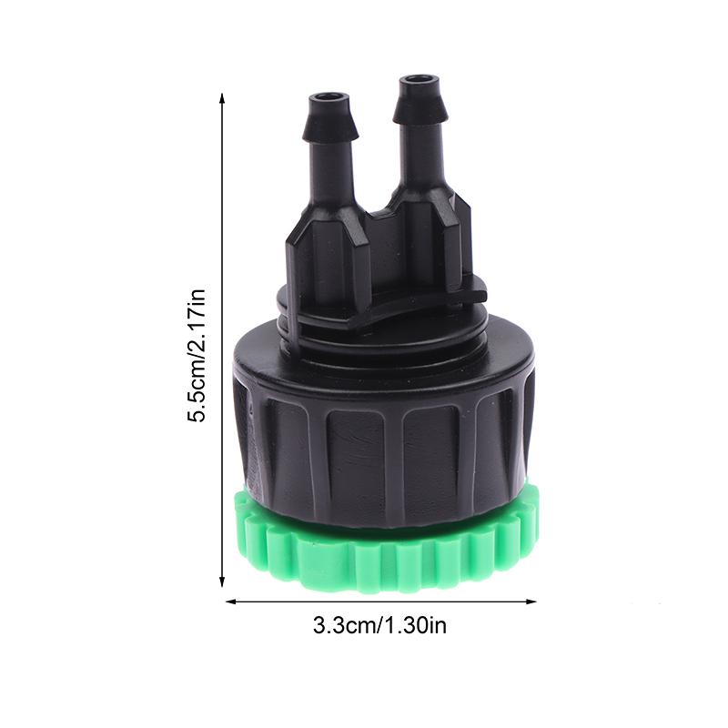 1/5Pcs Faucet Adapter 1/2-3/4 2Ways Splitters Farm Drip Irrigation Hose Connector Garden Watering Irrigation Accessories