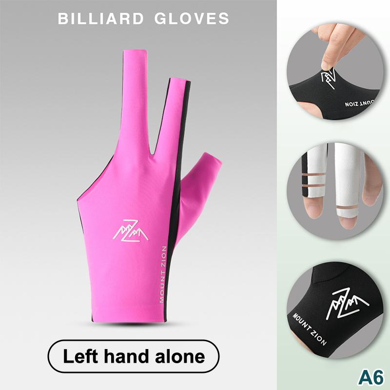 Billiard Gloves With Fingerless Breathable Professional Pool Gloves Lightweight Three-Finger Gloves For Billiard Accessories
