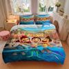 3pcs Luca & Giulia & Alberto Bedding Set Includes Quilt Cover and Pillowcases, Suitable for All Seasons Q061
