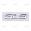 GLS Is Suitable  ABS Labeling of Modified For Mercedes Benz SUVs Car Sticker Emblem BF1