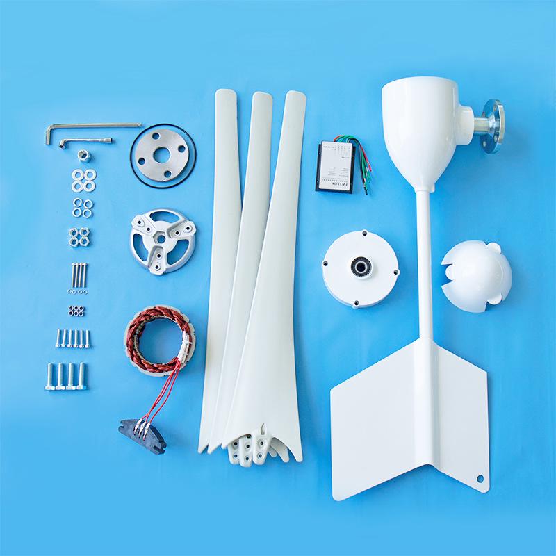 Lingfengda 300W 12V/24V Horizontal Axis Small Wind Turbine