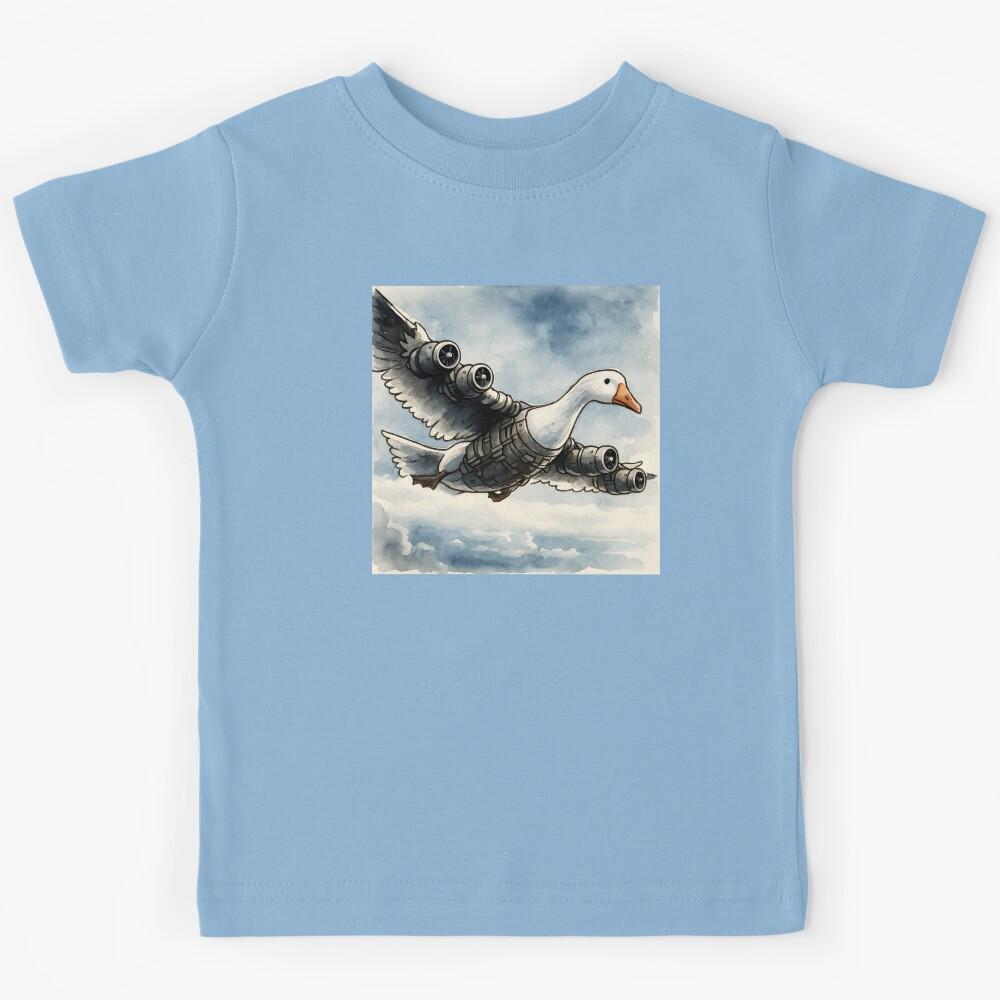 Bombombini Gusini Brainrot character watercolor fineart Kids T-Shirt 110
