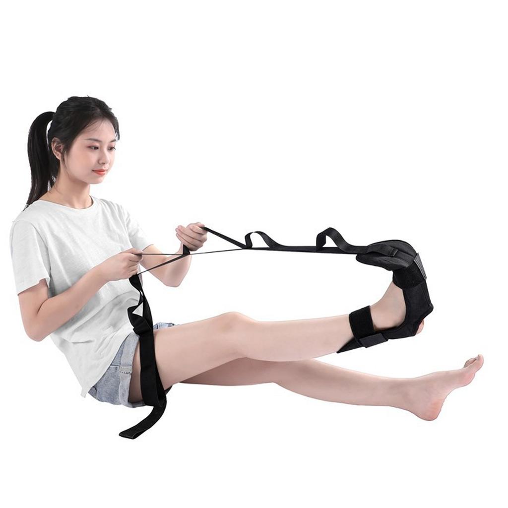 Foot Stretching Band Leg Stretcher Pull Strap Belt Adjustable Stretching Strap Auxiliary Ankle Stretcher Training Belt