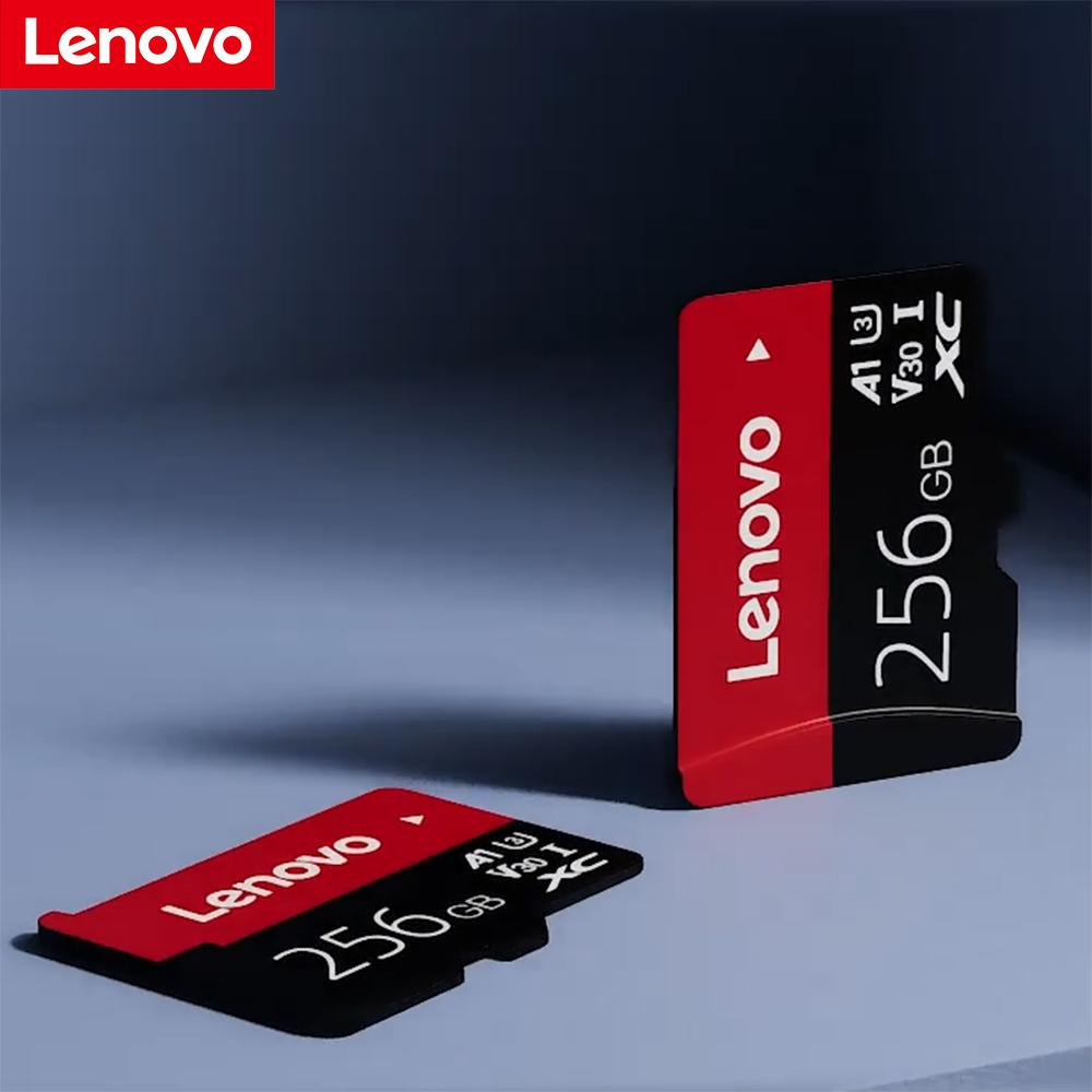 Lenovo Micro SD Card 100MB/s High Speed TF Card 32GB 64GB 128GB 256GB MicroSDXC Class 10 A1 V30 Memory Card for Nintendo Switch/Phone/Camera/Dash Cam