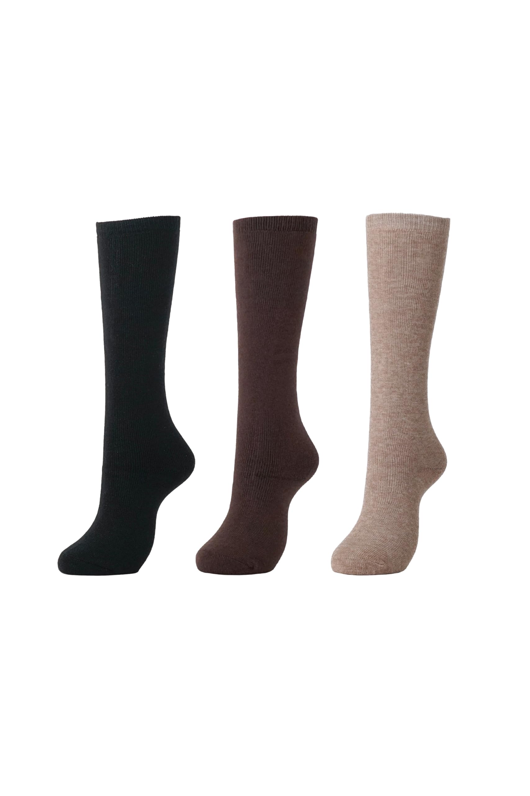 

Hokaron Warm for and Pile and Set of 3 Women s Knee-High Socks, Winter, Moisture-Wicking, Heat-Generating, Antibacterial, Odor-Resistant, Socks,