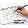 Smart Color Art 45 Pack Black Gel Pens, Retractable Medium Point Gel Ink Pens, Smooth Writing, Comfort Grip, Unisex