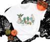 Maternity Halloween Shirt Pregnant Skeleton Baby Tee Ladies Tshirt Casual Short Sleeve FeUnisex Clothing Top Tee Tshirt