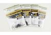 Barbless Japanese Fishing Hooks with TG Black Sleeve, Sharp Point, and Wire Groove - 100 Pieces