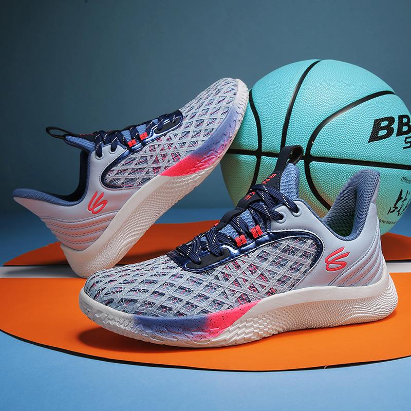 Curry 9 Actual Combat Rebound Basketball Shoes Men's Cement Floor Shock Absorption Boots Carbon Board Professional Sneakers Women's