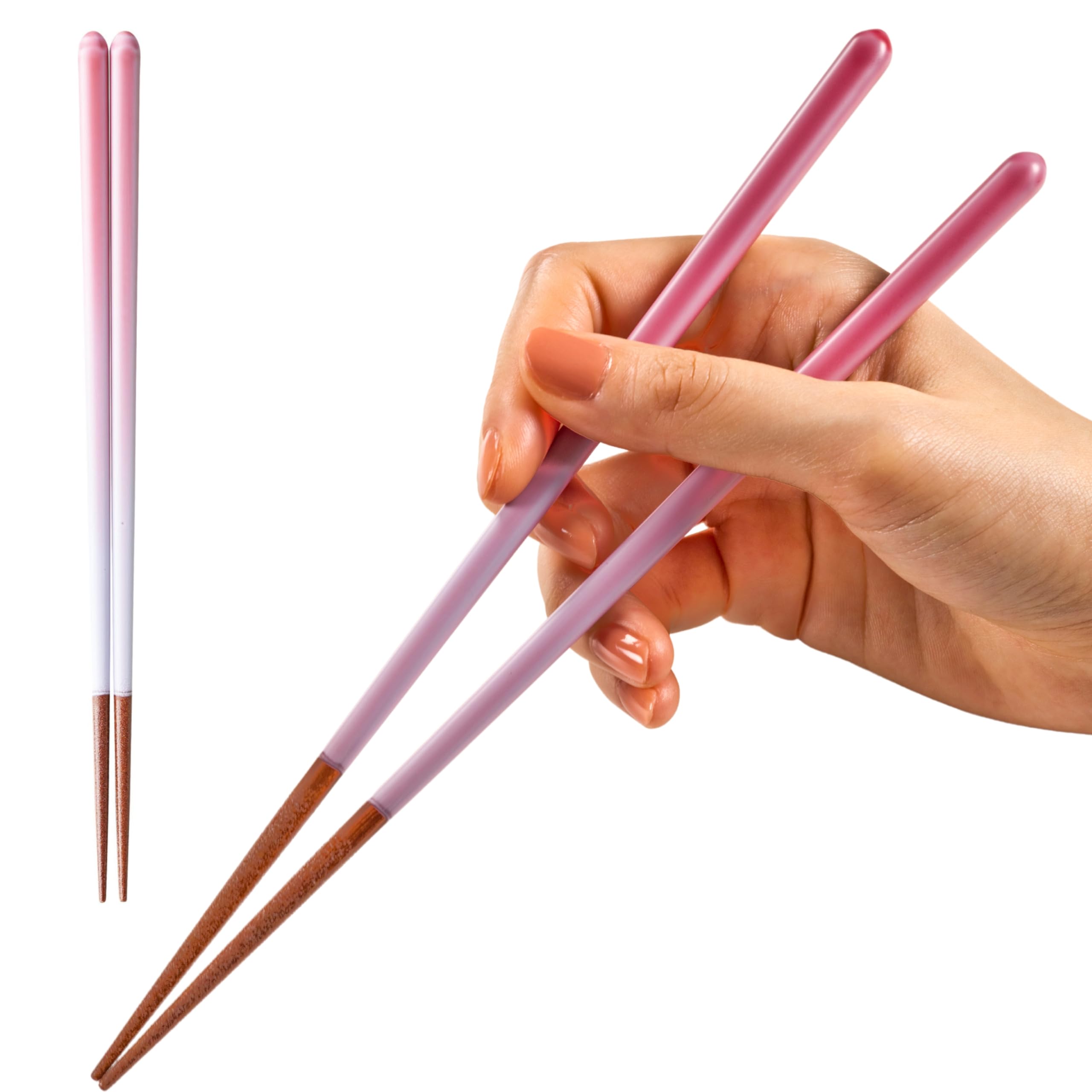 

FlaColle Blue Dishwasher Made in Chic Gift Sky Chopsticks 23cm, Safe, Non-Slip, Stylish, Japan, Gradient, (Sunrise Glow)