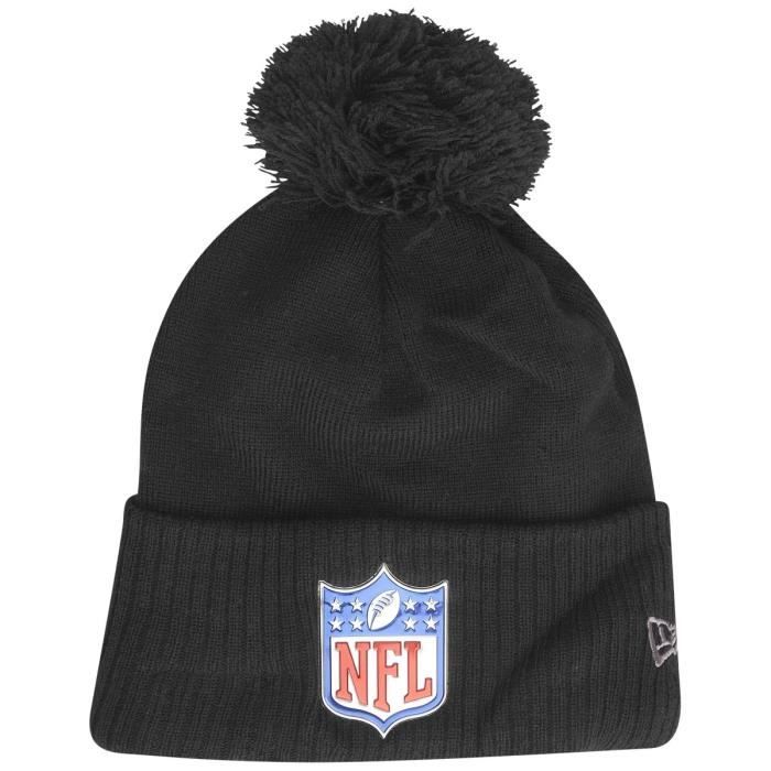 Bonnet D'hiver En Polaire New Era - NFL Shield Noir