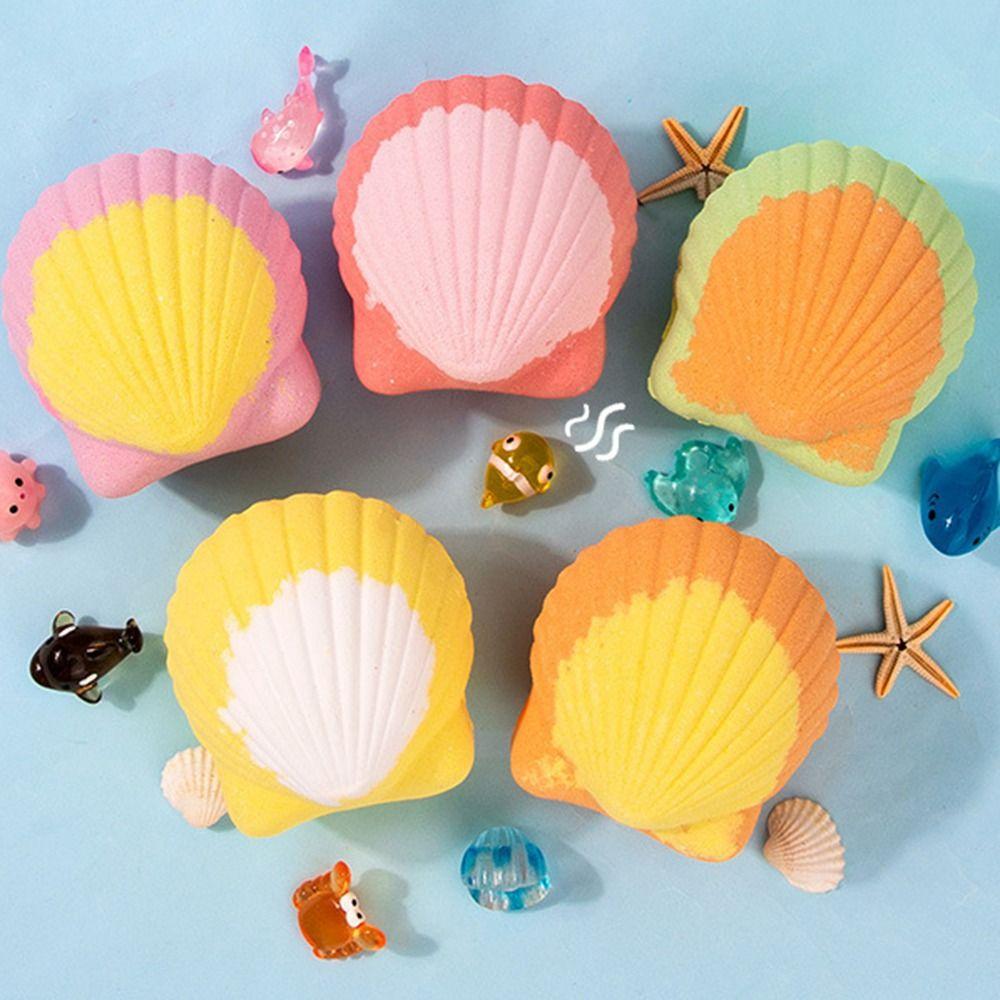 

Aromatherapy SPA Swear Shower Steamers Shell Shape Shower Bombs Shower Tablets Bathroom