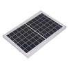Solar Power Panel Waterproof Dustproof Lightweight Portable Solar Panel Charger for Small Drying Camps 6V 10W