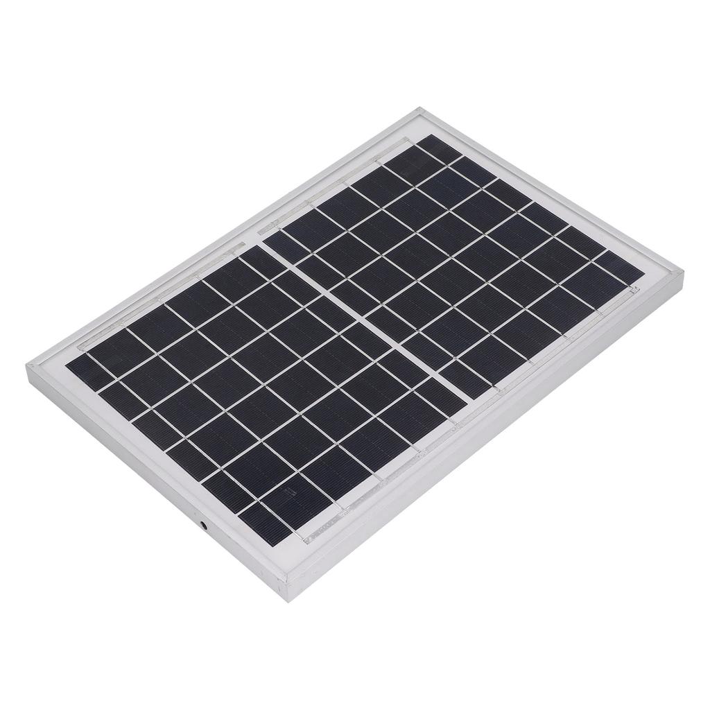 Solar Power Panel Waterproof Dustproof Lightweight Portable Solar Panel Charger for Small Drying Camps 6V 10W