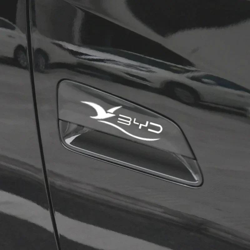 Car Door Bowl Sticker For BYD Seagull Clear Door Bowl Handle Protection Sticker Paint Surface Film Anti-scratch Car Accessories