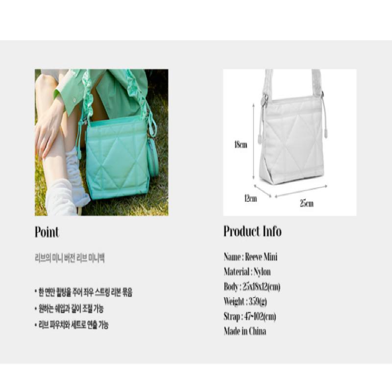 Carlyn Reeve Mini taška 6 barev