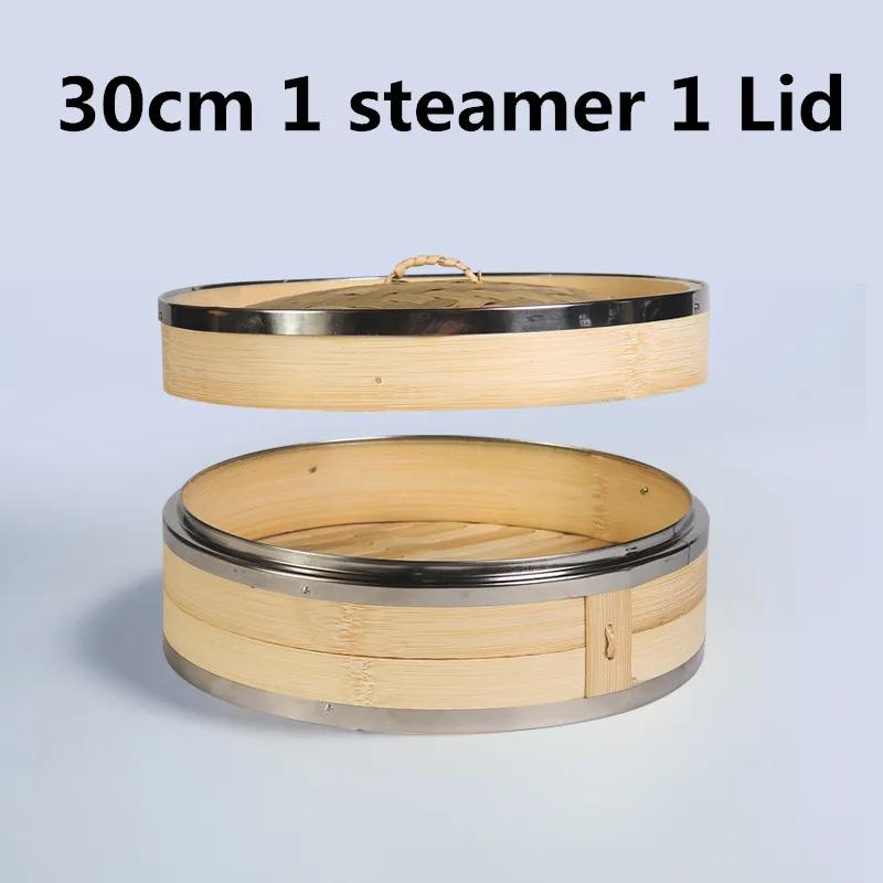 Cooking Bamboo Steamer Fish Rice Snack Basket Kitchen Cookware Fish Rice Dim Sum Basket Rice Pasta Cooker Food Steamed Stuffed