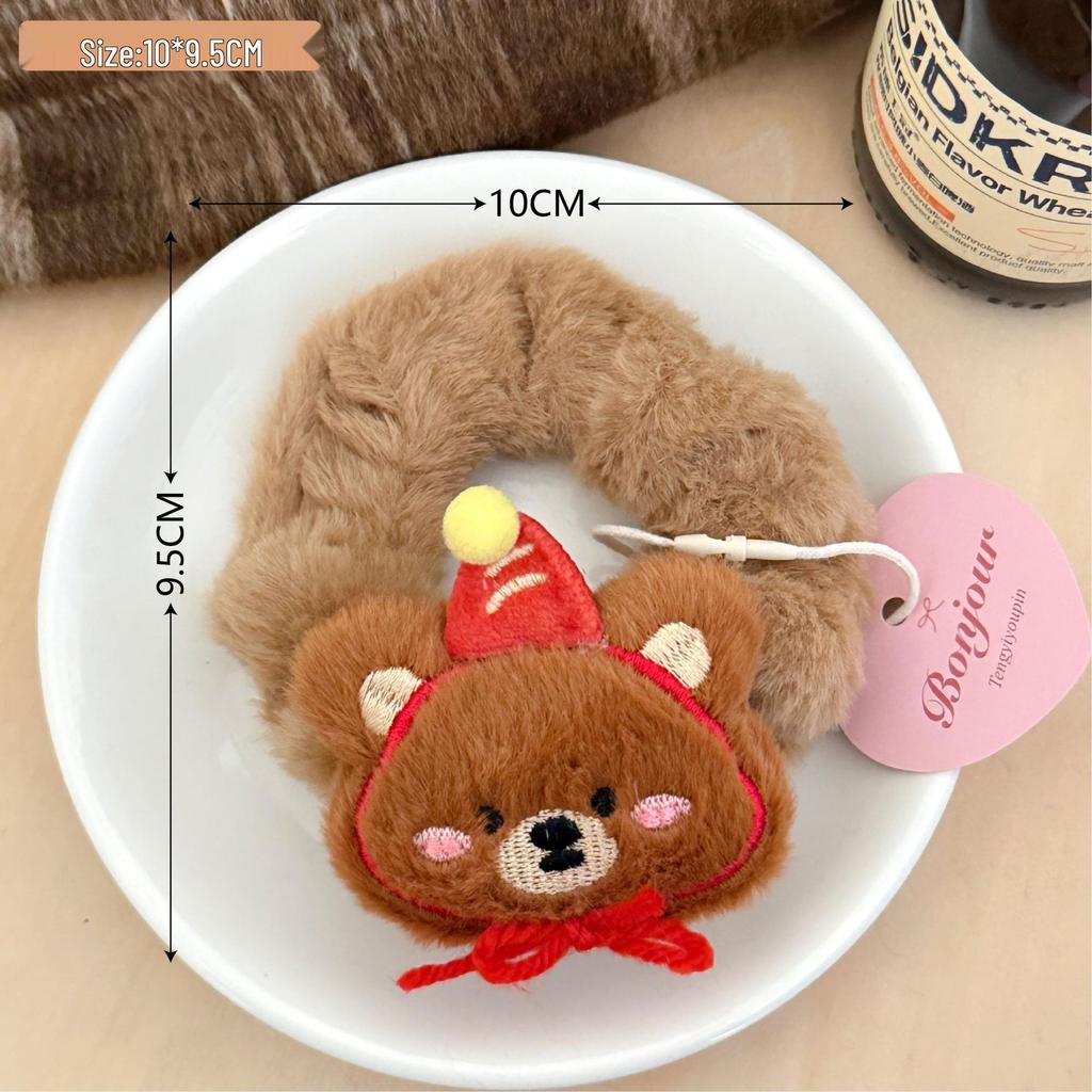 Adorabili Elastici per Capelli Peluche Pulcino: Design a Cuore Dolce per Code di Cavallo & Chignon