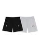 YONEX 265Ph002F Black/Light Grey Women'S Boucle Point Wappen Tennis Shorts