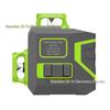 12-Line High-Precision Green Laser Level with Strong Infrared Light & Auto-Leveling