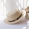 2025 Neuankunft! Hochwertiger handgewebter Raffiahut | Dünner Sommer-Sonnenhut für Damen & Herren | Flacher Fedora
