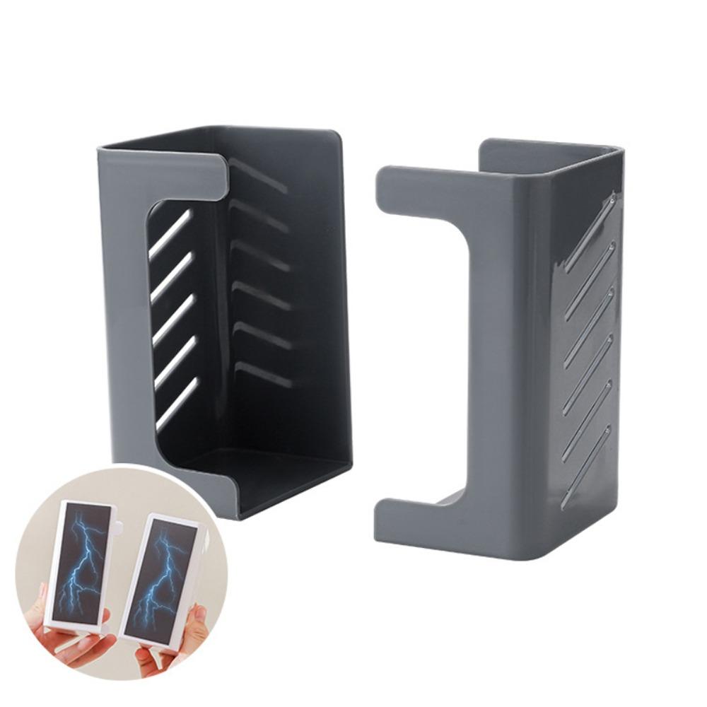 

Настенный магнитный держатель для салфеток Регулируемый контейнер для хранения салфеток Раздельный контейнер для салфеток Холодильник серый