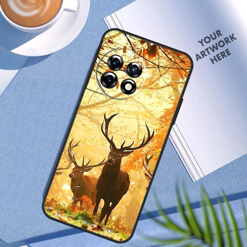 Deer Hunting Camo Case For OnePlus Nord 5 CE 2 3 4 Lite N30 OnePlus 11 12 13 15 12R 13R 10T 13T 9 10 Pro Cover