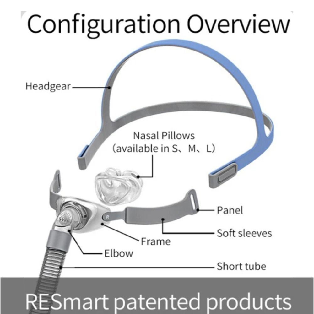 Silicone Cushions CPAP Head Band 3 Sizes Sleep Apnea Mask Ventilator Part  Sleep Apnea Treatment