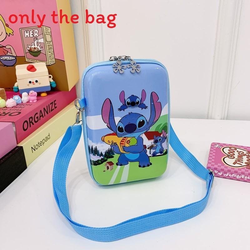 Eva Material Cute Stitch Hello Kitty Print Design Kids Student Crossbody Bag With Breathable Waterproof Design For School And Daily Use