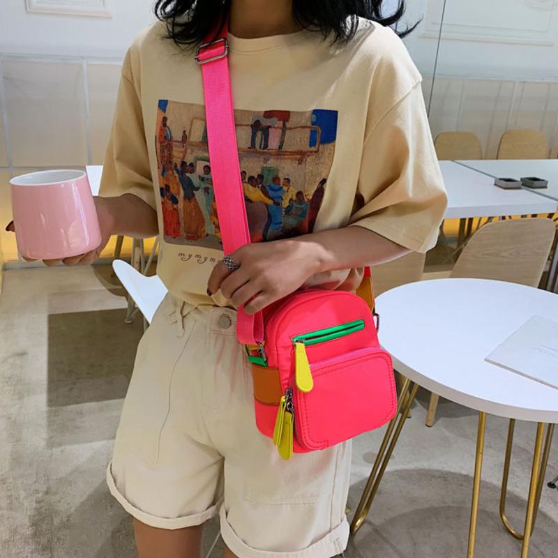 Casual Small Crossbody Bags for Women Summer Travel Fashion Shoulder Messenger Bag Female Streetwear Handbag