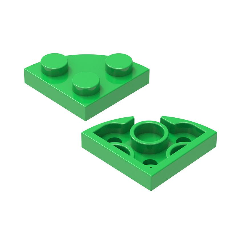 MY OWN CREATION 10PCS 26601 Special Wedge Plate 2x2 Building Blocks Kit Corner Board Blocks Particle Idea DO-IT-YOURSELF Toy Children Birthday Kid