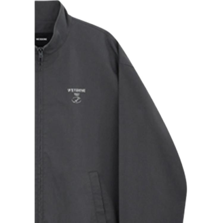 We11done Fw26 1506 Logo Stand Collar Zip Long Sleeve Fashion Casual Jacket Unisex Jacket WD-JP2-26-900-U-CH