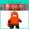 Red Turning Panda Plush Doll Kawaii Cute Anime Stuffed Birthday Gift For Kids