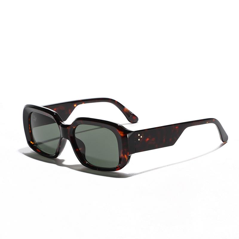 Retro Box Sunglasses Men'S Trend Xiaohongshu Glasses Ins Sunglasses Women