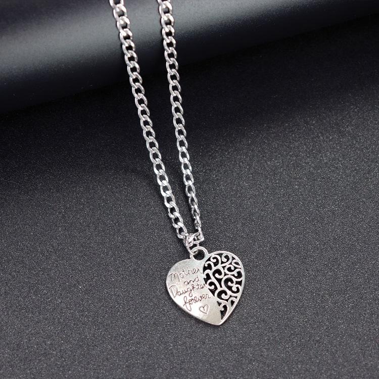 Retro Trendy Cool Titanium Steel Necklace Men's and Women's Hip-hop Personality Square Brand Cross Pendant Japanese and Korean Fashion Street
