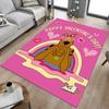 1pc Scoobydoo Mystery Night Carpet for Playroom Bedroom Living Room Sofa Home Decor,kids Game Area Rug Non-slip Floor Mat Y826112