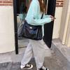 Women's Shoulder Bag Korean Fashion Large Capacity Simple Retro Satchel Versatile One Shoulder Diagonal Tote Bag